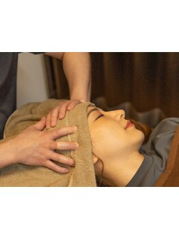 ヘッドスパで癒されたい