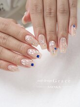 ネイル デザイン グレイス(Grace)/ビジューデザイン