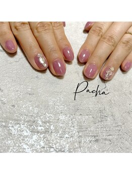 パシャ(Pacha)/ワンカラー+1本アート