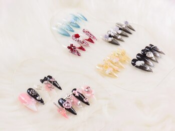 ミハナ(MIHANA )の写真/【長さだしはMIHANA NAIL STUDIOで♪】長さだしが得意な当サロンは、仕上がりも美しさも妥協しません！