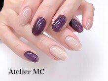 アトリエ エムシー 新富町(Atelier MC)/マグネットネイル×追加カラー1