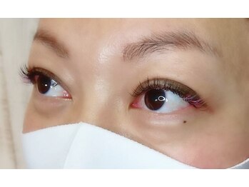 サロン ド コワフュール ベガン(Salon de coiffure BEGHIN)/まつげエクステ　ポイントカラー