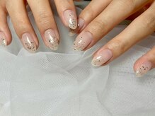 サロンドフォーエイチ(salon de 4H)/ラメの2カラーグラデーション☆