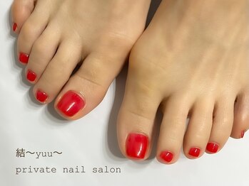 結(yuu)/フット/ネイルデザイン