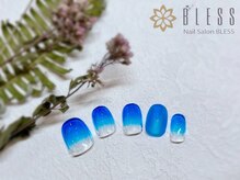 ネイルアンドアイラッシュサロン ブレス 長町南駅店(BLESS)/うるっと濡れ感が涼しげ～