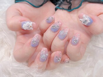 シナモンネイル(cinnamonnail)/キラキラネイル