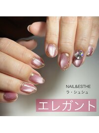 大人エレガントマグネットネイル