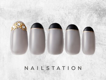 ネイルステーション たまプラーザテラス店(NAIL STATION)/フレンチネイル／パラジェル