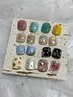 【フット】親指アート＋ワンカラー¥7200～¥8200