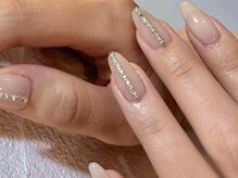 アイネイルズ 渋谷店(I nails)/【Karin.m】ラインストーン