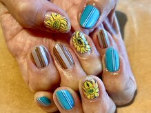 ブランシュ 藤沢(Blanche)/オーダーメイドネイル 向日葵