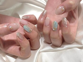 ネイルサロン アビー 新宿東口店(abbie)/マーメイドネイル ¥11,374