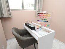 全席仕切り付きの半個室♪独立ネイルブースもあります★