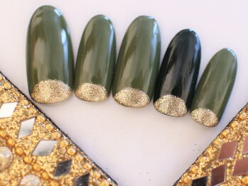 ネイルサロン あかねいろ/春夏カラー　シンプルハンド