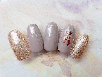 モンスリールネイル(Mon sourire nail)/【ハンド】定額アート6980円