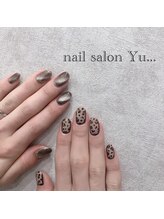 ネイルサロン ユー(Yu...)/アシメ秋nail