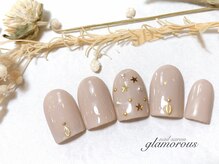 ネイルグラマラス 西新井店/《パラジェル》シンプル　上品