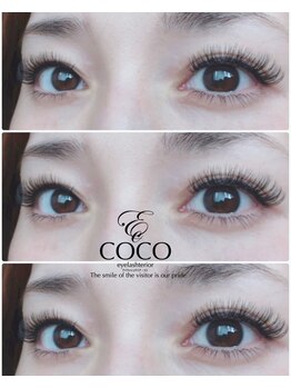 アイラッシュテリアココ(eyelashterior COCO)/ボリュームラッシュ