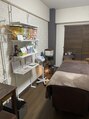 エステティックサロン リアス(Rias)&nbsp;一部屋にベット一台。落ち着けるプライベート空間です(*^^*)