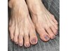 【フット】誰よりも輝く☆フラッシュネイル ¥6500