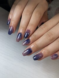 最近流行りのグラデーション！