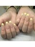 【ネイルメニュー】スカルプ　フレンチorカラーグラデーション