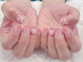 ＃さくらんぼネイル