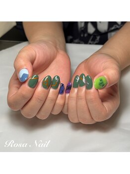 ローザネイル(Rosa Nail)/推しネイル