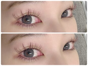 ミルス アイビューティー 横浜西口店(MIRUS EyeBeauty)/下まつエクステ×バインドロック