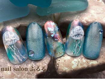 ネイルサロン ふるる 大須店の写真/「ネイル」ではなく「アート」を指先に乗せる、ふるるの”最高峰”を形にしたプレミアムコース¥9900◇