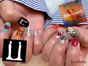 ロコ ファーム(loco farm)/ライブ参戦ネイル