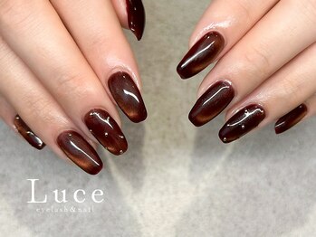 ルーチェネイル 横浜(Luce nail)/ボルドーマグ