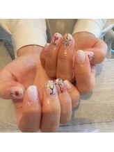 アプリークム(Apricum)/happy new year nail