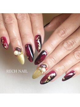 レッシュネイル サロンアンドスクール(RECH NAIL salon&school)/成人式にぴったり