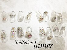 ネイルサロン ラメール(Nail Salon lamer)/ストーンアート♪1本440円から