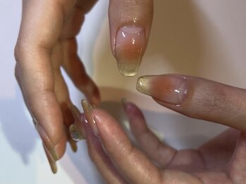 シェリーネイル 恵比寿(cherie nail)の写真/【恵比寿駅1分★】完全プライベートネイルサロン★モチが自慢！《シンプルネイルアート》は当店におまかせ!