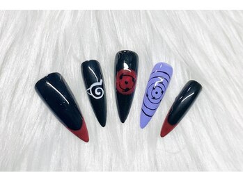 ヘブン ネイル 鶯谷(HEAVEN Nail)/アニメ風ネイル