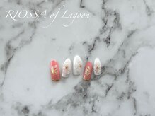 リオッサ オブ ラグーン(RIOSSA of Lagoon)/ぷっくりフラワーネイル