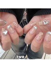 アイネイル 小倉(ai nail)/フレンチガーリーネイル