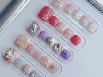 エンジェルガーデンネイル 池袋店(Angelgarden nail)/フットネイル定額