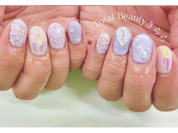 ネイルサロン きらら 平塚店/あじさいネイル