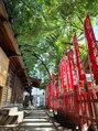 ウロコ 稲荷町(uroko) 院の近く下谷神社。毎朝参拝に行かせていただいています。