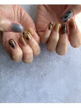 ランテテスマッジ(Rantete smudge)/秋ネイル