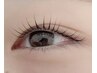 【まつ毛パーマ】ナチュラルデザイン→パッチリeyeまでトリートメント付¥6000
