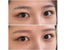 オノマトペ(onomatopee.)の雰囲気（自眉毛ベースに整える◎ 眉毛スタイリング、眉毛、まつげパーマ）