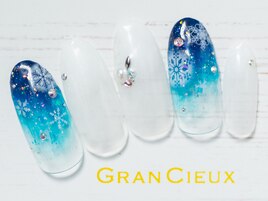 雪の結晶グラデ／8500円