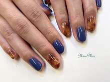 パラジェル認定サロン メールメール 池袋店(MereMer)/べっ甲＆ワンカラーネイル