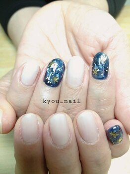 キョウネイル(kyou_nail)/雪の結晶