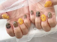 ジョアネイル(JOA Nail)/ぷっくり★フラワー★シアー