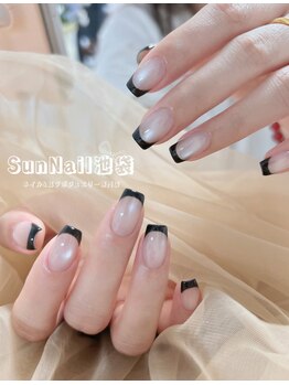 黒フレンチxマグネットベース